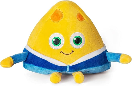 Bread Barbershop CHEESE Plush Doll, Soft Food Stuffed Animals 10"