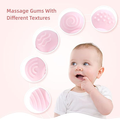 Baby Chew Toys 0-6 Months, Baby Teether Toy Rattle Toy 6-12 Months,