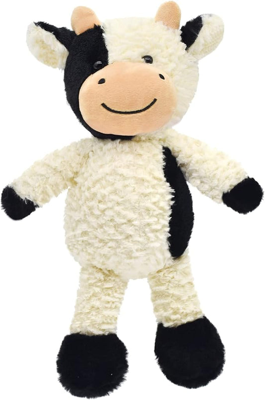 HWD 13'' Soft Cow Plush Dolls Stuffed Animals Toys Gifts for Kids, Toddler
