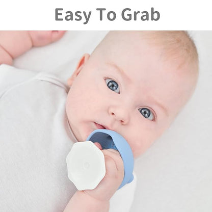 Baby Teething Toys for 3-12 Months+,Silicone Mombella Baby Teether with Suction Base
