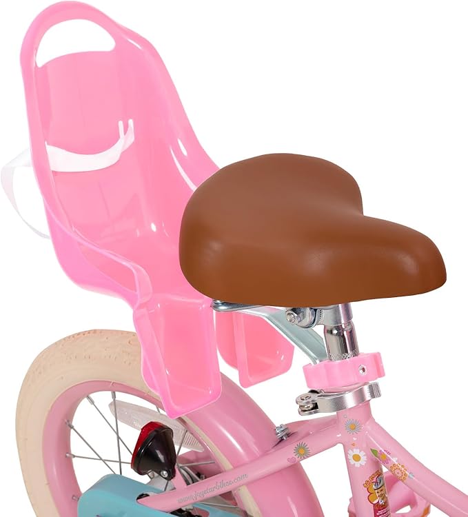 JOYSTAR Little Daisy Kids Bike for Girls Boys Ages 2-7 Years, 12 14 16 Inch Girls Bikes with Doll Bike Seat & Streamers