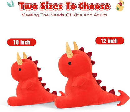 Ditucu Cute Dinosaur Plush Dragon Stuffed Animals Toys Dolls Soft 10 inch