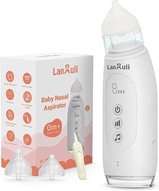 Hospital-Grade Nasal Aspirator for Baby, Automatic Toddler Nose Sucker