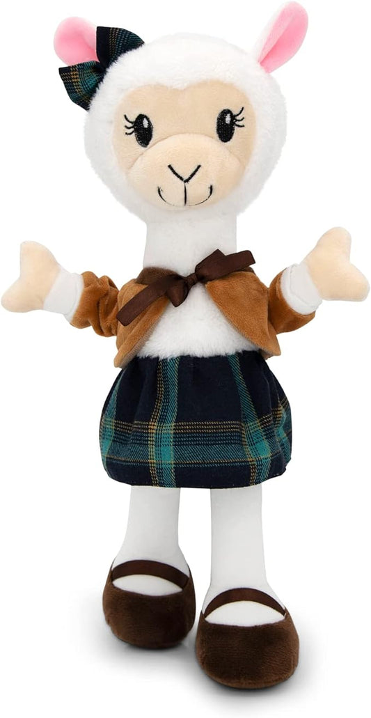 Plushible Rag Doll Alpaca - Soft Dolls for Baby, Girls 14 Inch