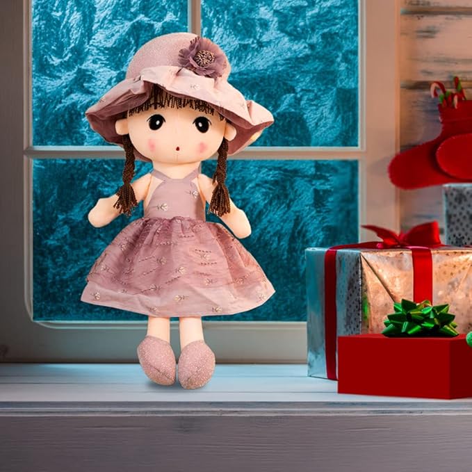 ikasus Soft Baby Doll with Clothes, 17.7 Cute Rag Doll