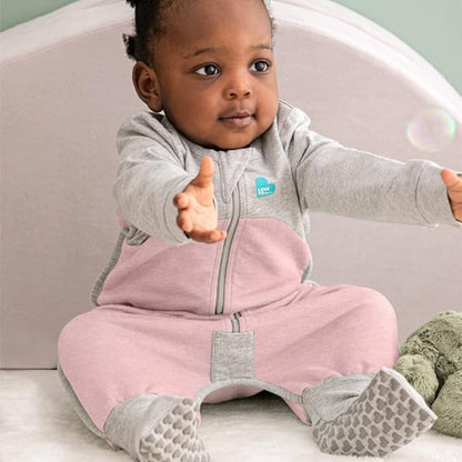 Love to Dream Organic Long Sleeve Baby Sleep Suit, Super Soft Temp Regulating Sleeping Sack