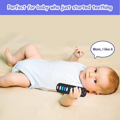 Baby Teething Toys, Food Grade Silicone Teether for Babies 3 6 12 18 Months