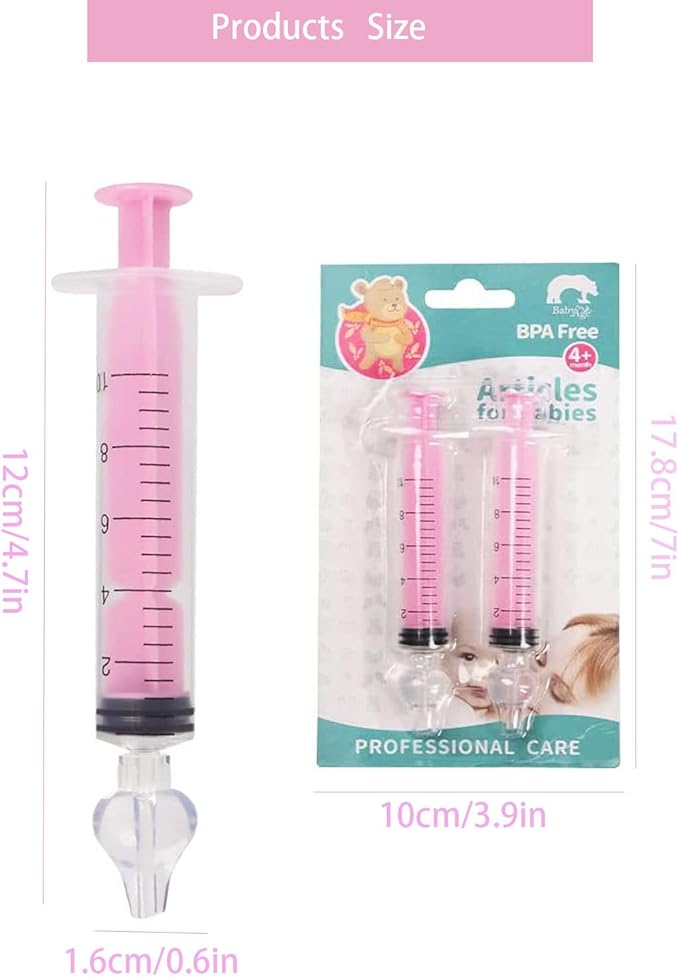 10ml Baby Nasal Syringe Irrigator Portable Infant 2pcs??