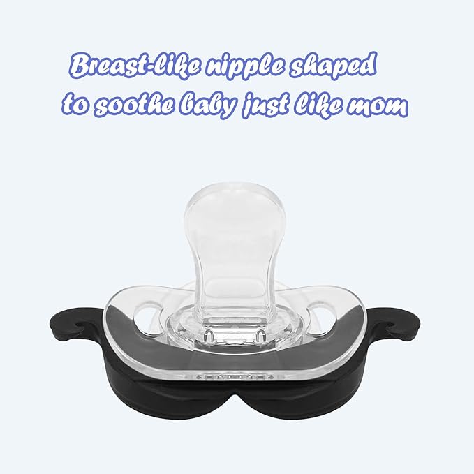 YAPROMO 3 Pack Silicone Toddler Orthodontic Pacifier - BPA Free 6 Months