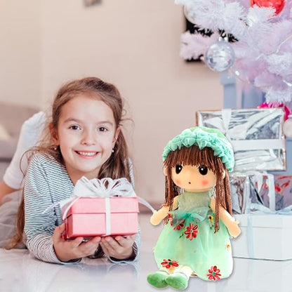 ikasus Soft Baby Doll with Clothes, Kawaii 17.7 Rag Doll