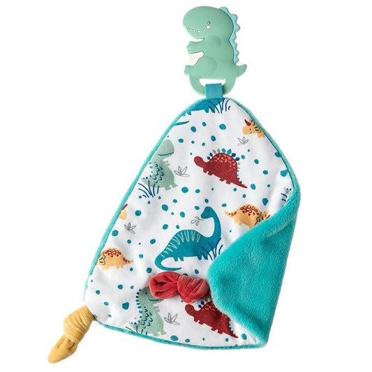Mary Meyer Chewy Crew Soothing Baby Teether Lovey, 10-Inches