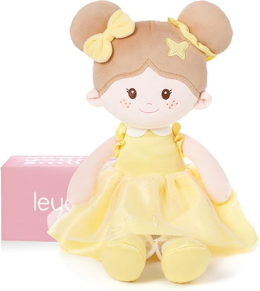 Soft Baby Doll Toys (16''), My First Baby Rag Doll for 1 Year-Old Girl Birthday Gift