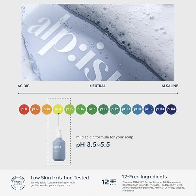 Kerasys alp:ist Vegan Formula Sulfate Silicone Paraben Free Nature alpist 24.68 fl 730 ml