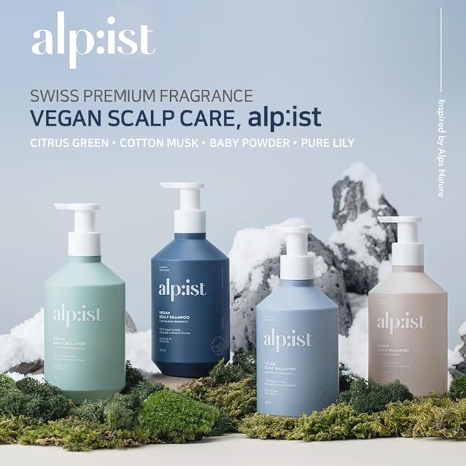 Kerasys alp:ist Vegan Formula Sulfate Silicone Paraben Free Nature alpist 24.68 fl 730 ml