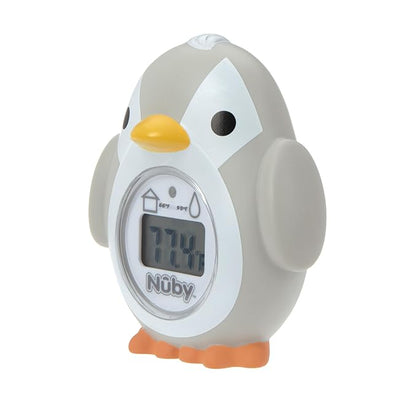 Nuby Bath and Room Digital Thermometer - Baby Thermometer for Safe and Cozy Bath and Room Temperatures