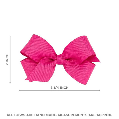 Wee Ones Girls Halloween-themed Jack-O-Lantern Printed Grosgrain Hair Bow, Jack O Lantern
