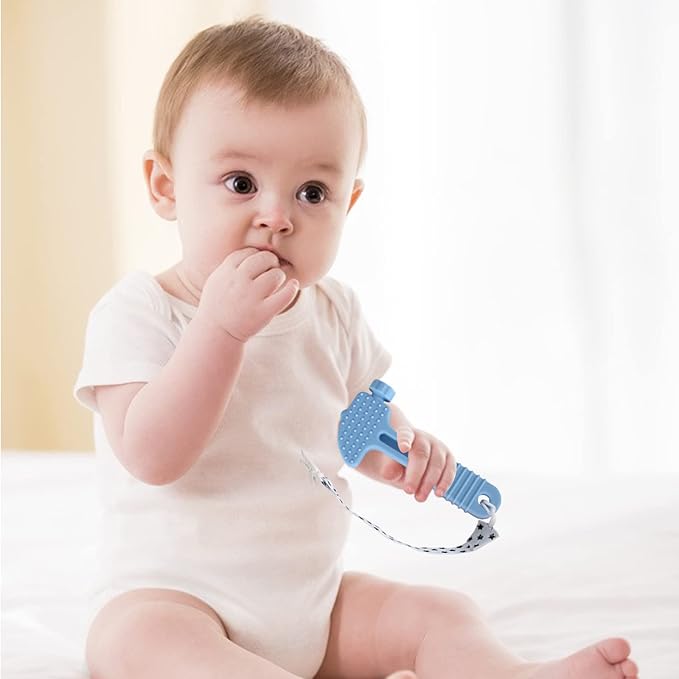 Fu Store 4 Pack Soft Silicone Teething Toys for Toddlers (8 Pack