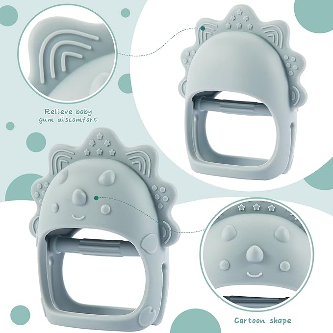 Baby Teethers 3-6 Months, BPA Free Baby Chewing Toys