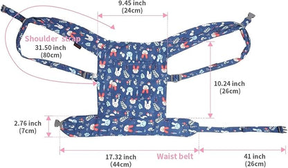 Baby doll carrier for baby girl Premiums soft straps and 18 inch
