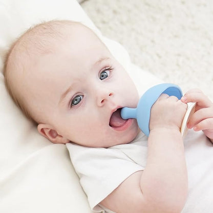 Baby Teething Toys for 3-12 Months+,Silicone Mombella Baby Teether with Suction Base