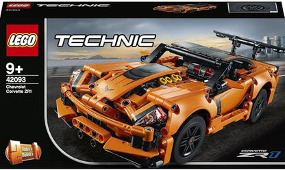 Technic Chevrolet Corvette Zr1 Replica, 2 in 1 Collectible Car Model