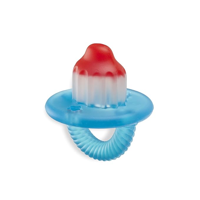 Itzy Ritzy Silicone Teensy Teether - Flexible, Soft & Hollow 3 Months