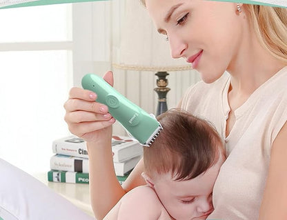 Baby Hair Clippers - Ultra Quiet Electric Hair Trimmer, Cordless Rechargeable Waterproof Haircut Kit for Kids Infants & Adult.