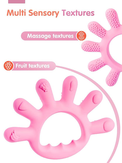Teething Toys for Babies 0-6 Months|Teethers for Babies 6-12 Months Toys|3 4 5 Months