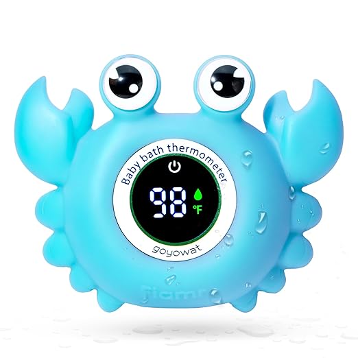 Baby Bath Thermometer,Newborn Swimming Safety Toy Thermometer