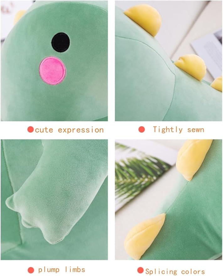Cute Dinosaur Plush Toys,Fat Dinosaur Stuffed Dolls 19.6 inch