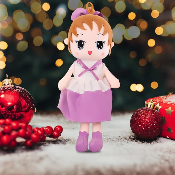 ikasus Soft Baby Doll with Clothes, 17.7 Cute Rag Doll