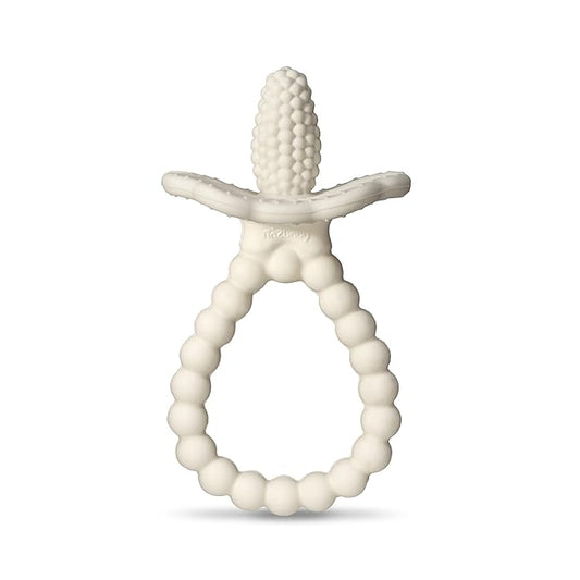 RaZbaby Silicone Baby Teether, BerryBumps Textured Silicone Soothes Babies??Sore Gums