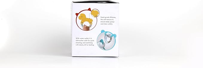 Baby Toys - 9pcs Silicone Baby Teething Toys Teethers Rattles for Babies 0-6 Months, Baby Chew Toys BPA-free 0-3-6-12 Months