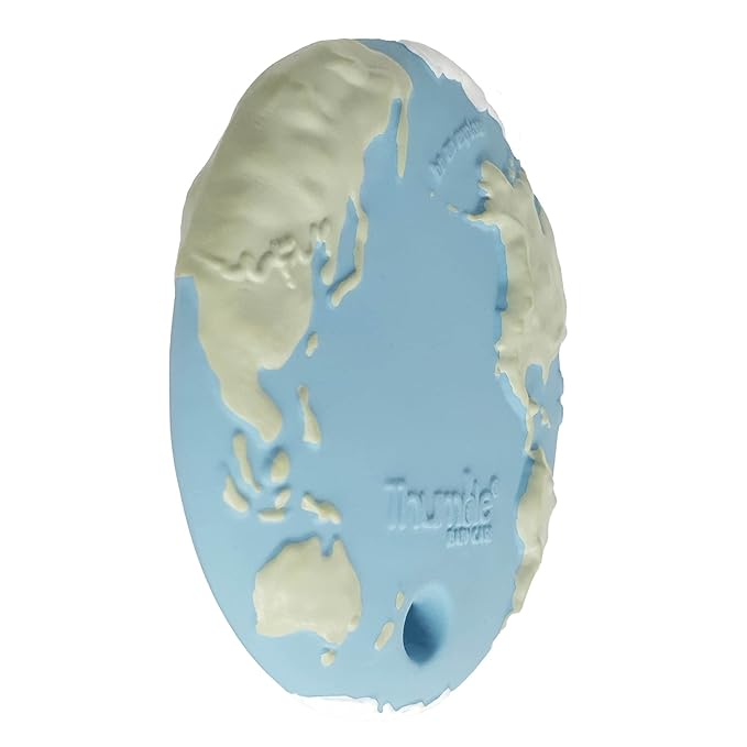 Earth Biscuit Natural Rubber Baby Toy for Teething, Bath time