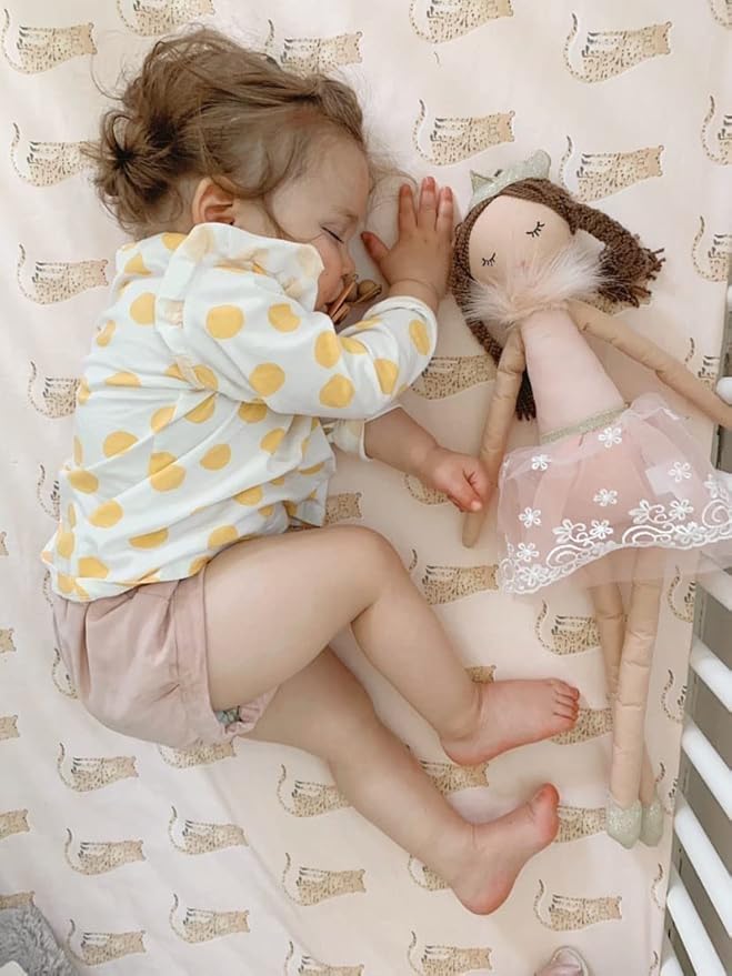 MON AMI Princess Doll Paige – 21”, Soft & Elegant Stuffed Plush Princess Doll