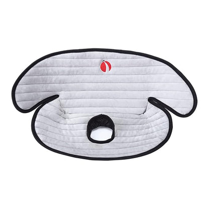 Baby Piddle Pad Car Seat Liner,Potty Training car seat Protector with Waterproof Liner for Child Safety Car Seat Stroller and Dinner Chair,Machine Wash and Dry (Plus-Grey)