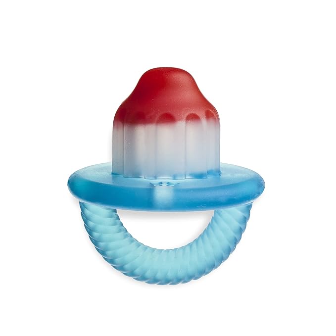 Itzy Ritzy Silicone Teensy Teether - Flexible, Soft & Hollow 3 Months