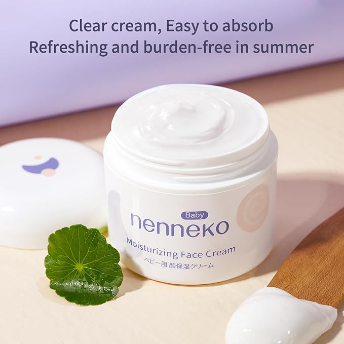 NENNEKO Moisturizing Face Cream, Deep Moisturizing Baby Face Cream for Dry