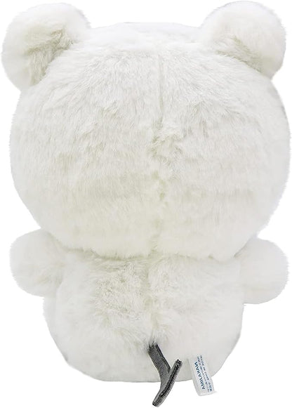 Cartoon Kawaii White Bear Cross-Dressing Series Plush,Soft Plush Doll Cute Soft Toys, Plush Pillow Stuffed Animals Toy Birthday Gifts for Girls Kids (E)