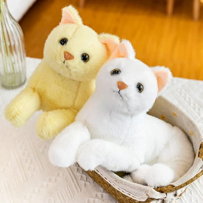 Gadpiparty Halloween Decorations Home Decor Home Decor Home Decor Plush Cat Doll, Realistic Soft Plush Cat for Boys and Girls 12 Inch)