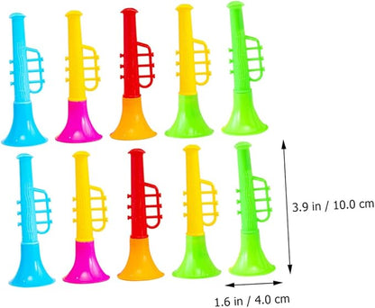 ibasenice 25pcs Trumpet Toy Toddler Toy Baby Instruments Puzzle Toy