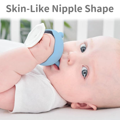 Baby Teething Toys for 3-12 Months+,Silicone Mombella Baby Teether with Suction Base