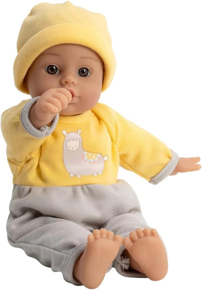 Adora Amazon Exclusive Sweet Babies Collection, 11” Soft and Cuddly Boy Baby Doll Machine Washable, Birthday Gift For Ages 1+ - Baby Llama