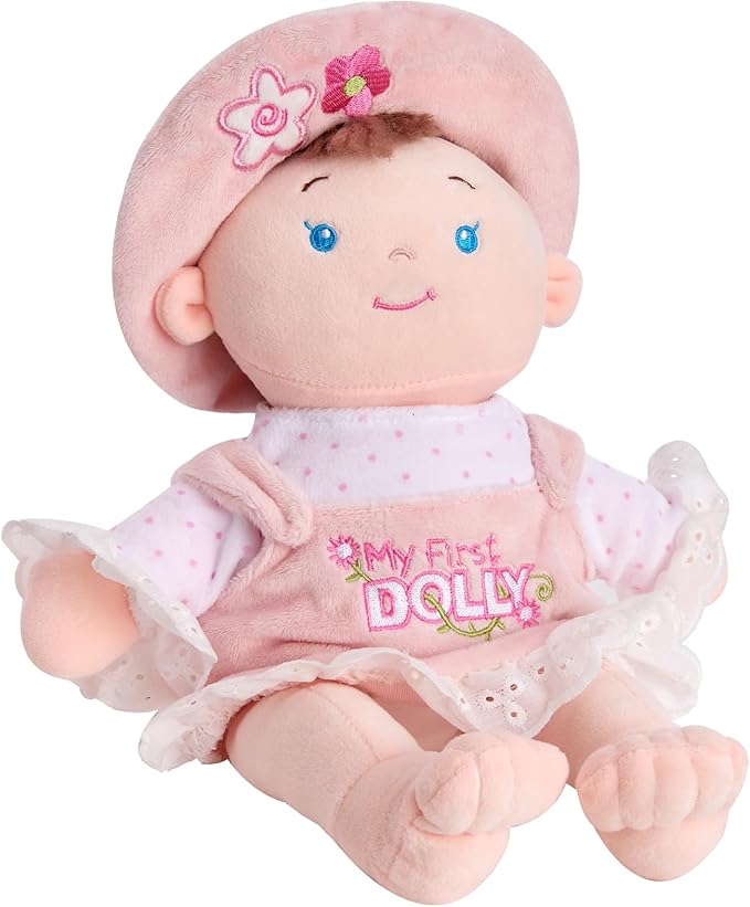 12" Soft Baby Doll Set，My First Baby Doll ，for Ages 1 Year