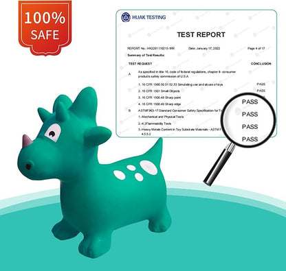 HotMax Bouncy Horse, Dinosaur Hopper Toys for Kids