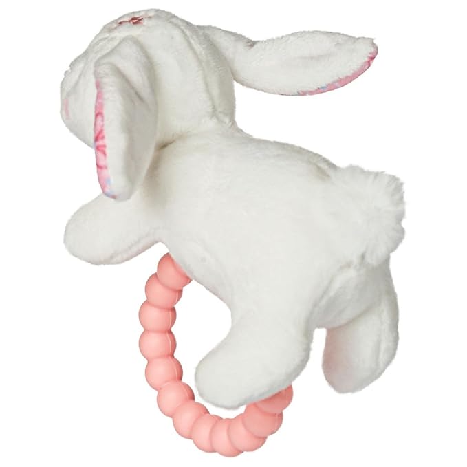 Mary Meyer Soft Baby Rattle with Soothing Teether Ring, 6-Inches