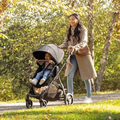 Evenflo Shyft Intuiti Travel System with Revolve180 LiteMax NXT Rotational Infant Car Seat (Amaranth Pink)