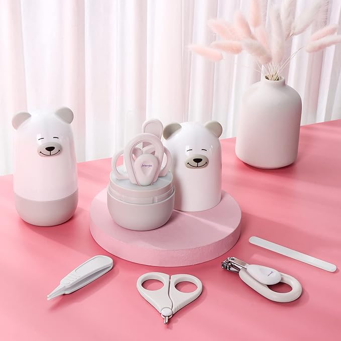 Baby Nail Clippers Set for Newborn,Infant Nail kit for New Parents Gift