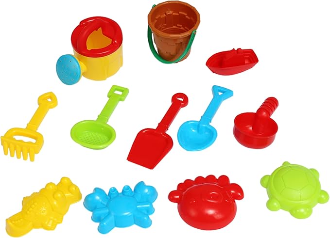Toddler Sensory Sand and Water Table with Chair | 3 in 1 Indoor & Outdoor Water and Sand Summer Beach Toys and Play Table for Kids