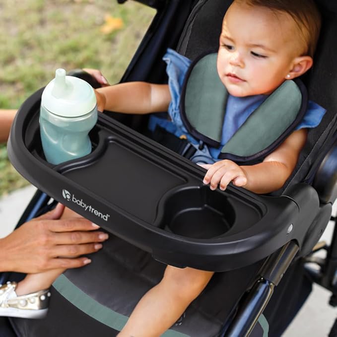 Baby Trend Expedition® DLX Jogger Travel System with EZ-Lift™ PLUS Infant Car Seat, Dash Sage